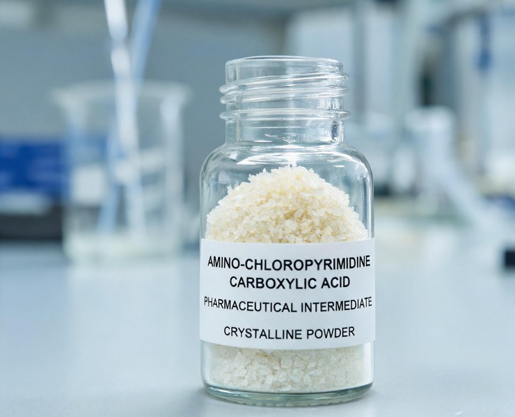 6-Amino-5-chloropyrimidine-4-carboxylic acid